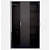 Derby 3 Door Wardrobe In Wenge Finish - top_view
