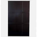 Derby 3 Door Wardrobe In Wenge Finish - rear_view