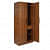 Yokohama 2 door Wardrobe with Walnut Finish - left_view