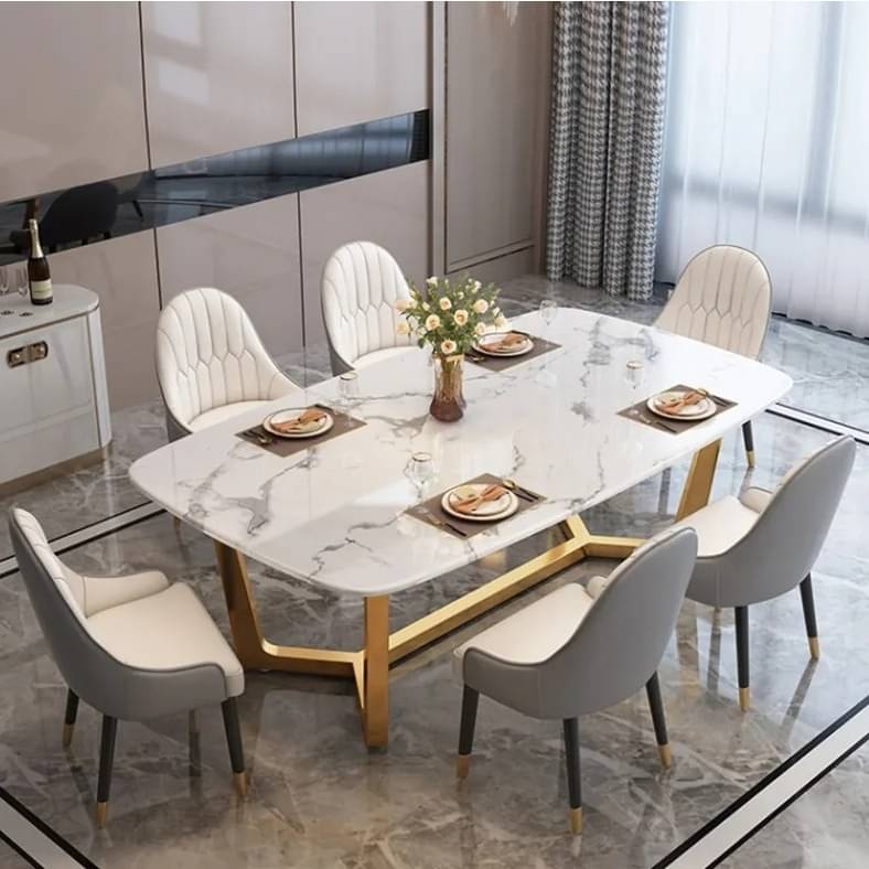 Sorcery Metal dining table (8 seater)