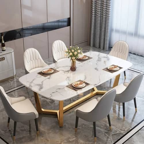 Sorcery Metal dining table (8 seater)