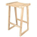 Munch Mango Wood Bar Stool - front_view