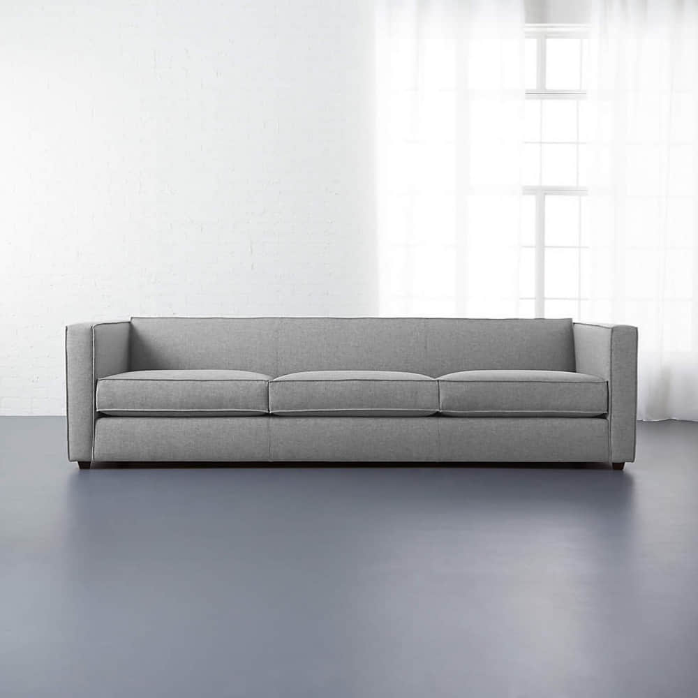Nara 3 Seater Sofa In Grey - photo
