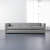 Nara 3 Seater Sofa In Grey - photo