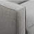 Nara 3 Seater Sofa In Grey - top_view
