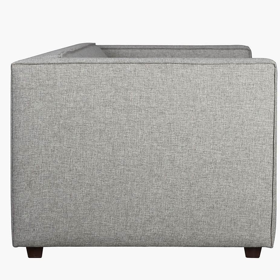 Nara 3 Seater Sofa In Grey - left_view