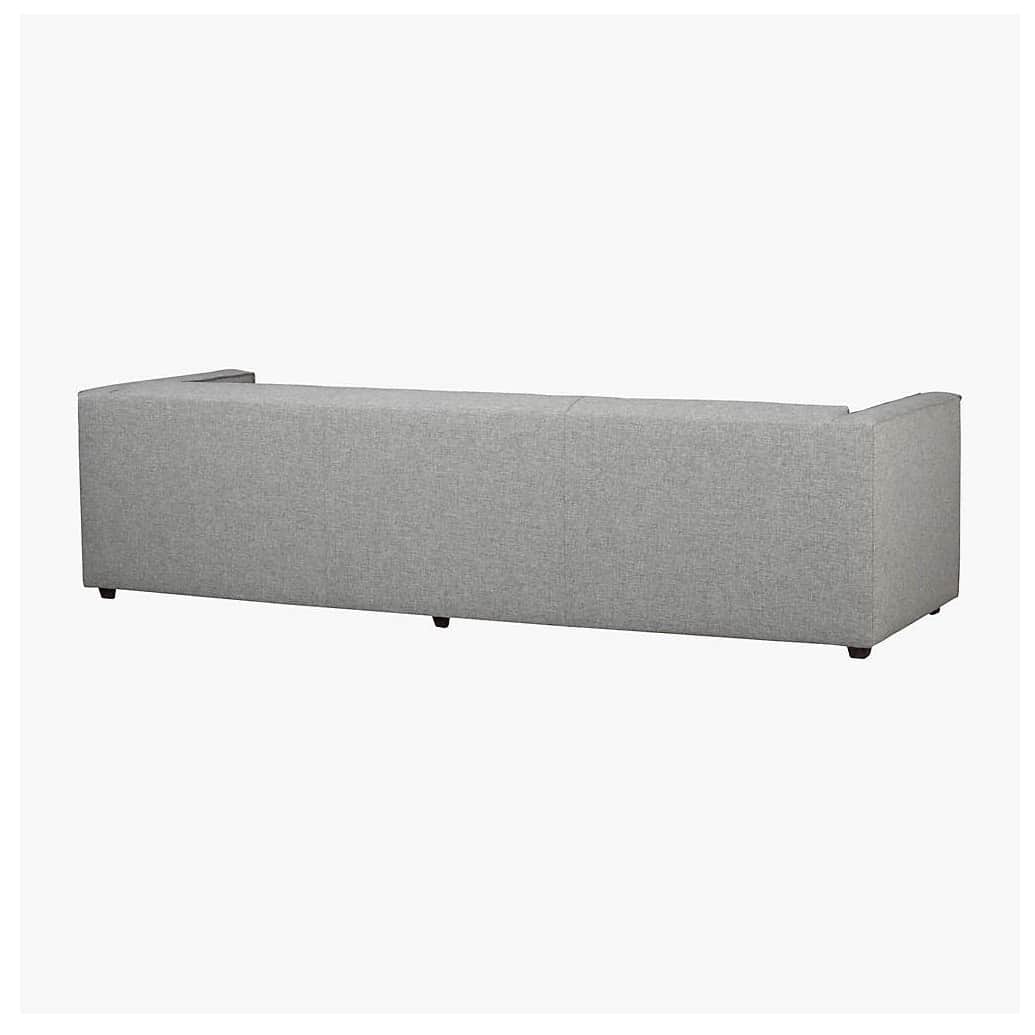 Nara 3 Seater Sofa In Grey - right_view