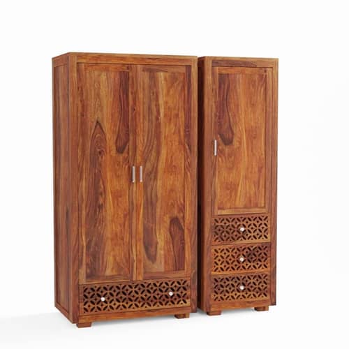 Roncrey 3 Door Multi Utility Wardrobe