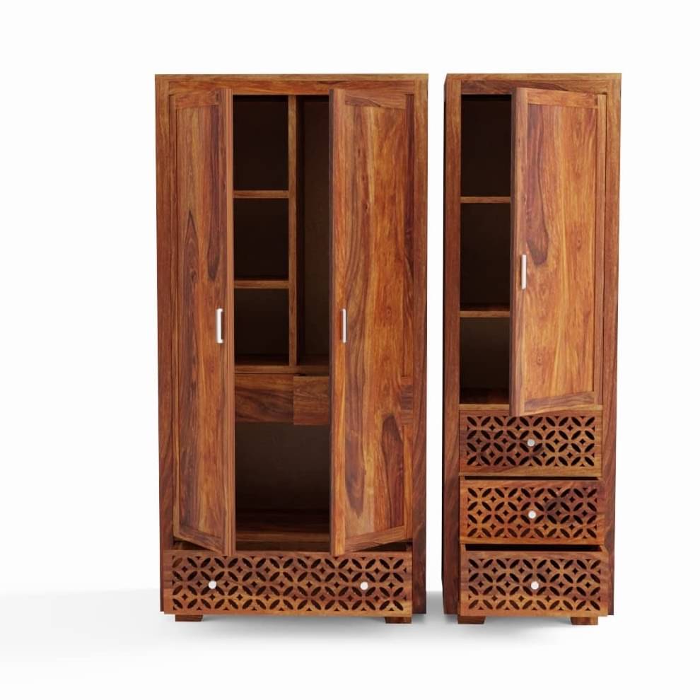 Roncrey 3 Door Multi Utility Wardrobe