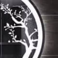 Tree printed Round LED Wall Mirror (18*18 inch) - right_view