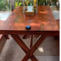 Charlotte Café Table With 2 Bench - photo