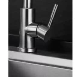 Vermeer RL-SM-ADJ Sink Mixer with 3 Length Adjustments - front_view