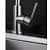 Vermeer RL-SM-ADJ Sink Mixer with 3 Length Adjustments - front_view