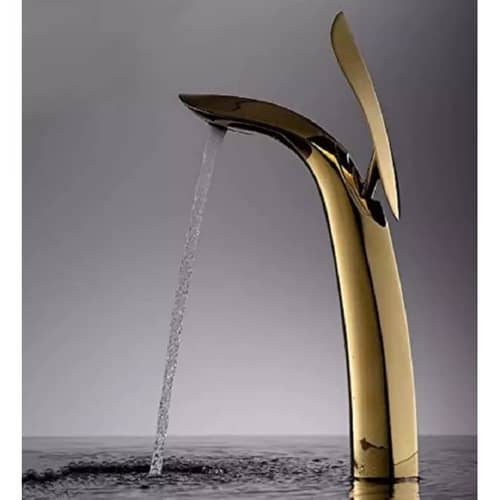 Nantes Rigwell Lifetime RL-BM-DLPHY Basin Mixer (Gold)