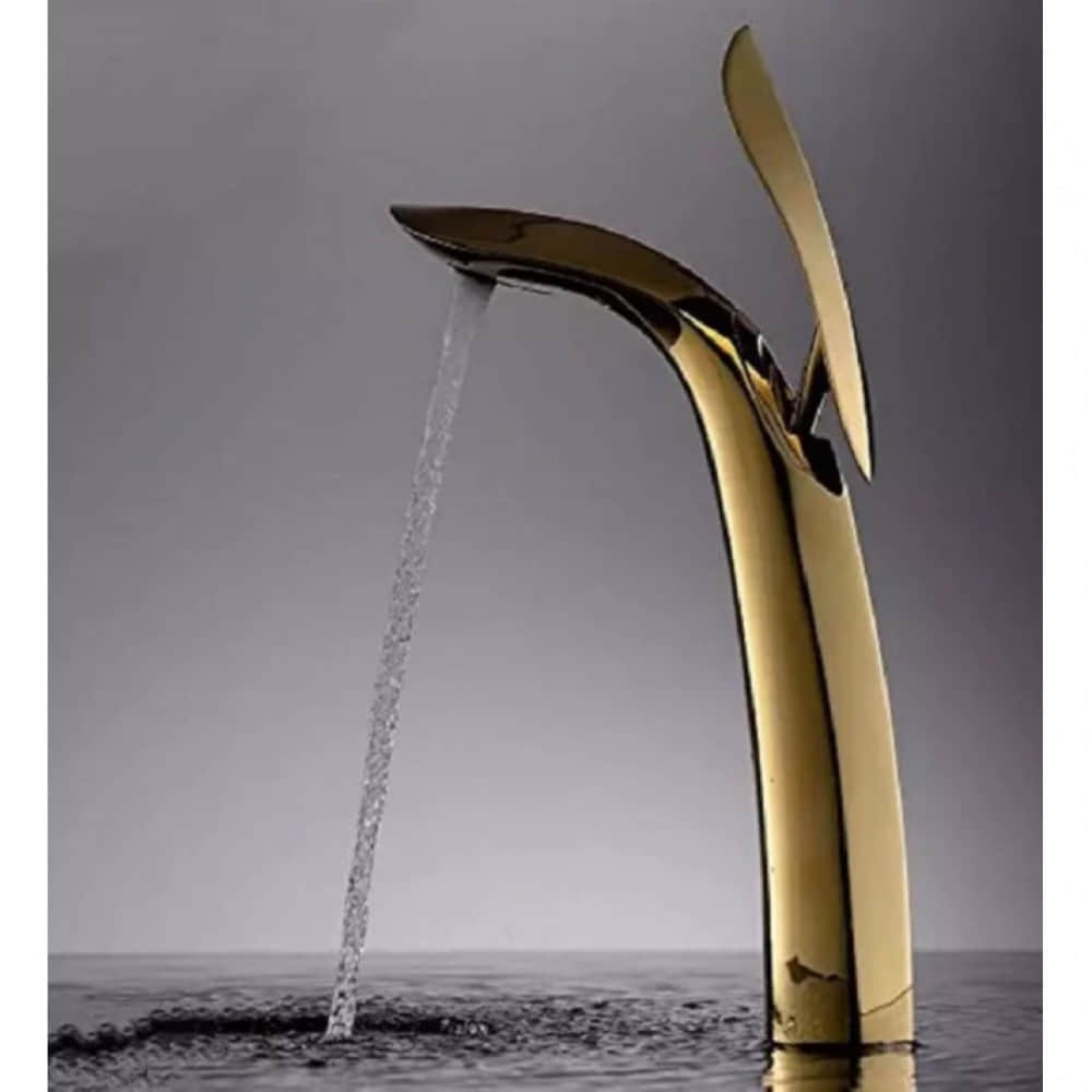 Nantes Rigwell Lifetime RL-BM-DLPHY Basin Mixer (Gold) - photo