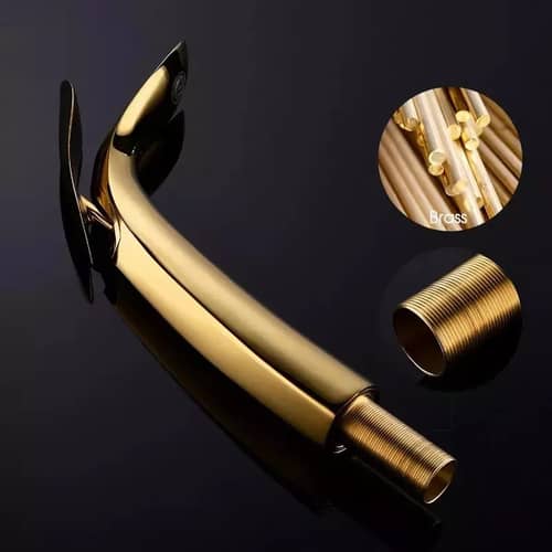 Nantes Rigwell Lifetime RL-BM-DLPHY Basin Mixer (Gold)