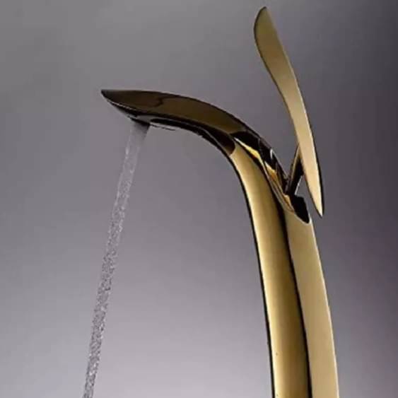 Nantes Rigwell Lifetime RL-BM-DLPHY Basin Mixer (Gold)