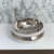 Nantes Toyo 267 White & Silver Wash Basin - rear_view