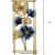Floral Twin Frames Metal Wall Art 40*20 Inches - right_view