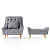 Anjaneya Bora Arm Chair With Footstool - bottom_view