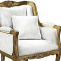 Tuscan Wooden Royal Look Chair - top_view