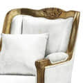 Tuscan Wooden Royal Look Chair - rear_view