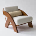 Chelsea Wooden Lounge Chair - photo