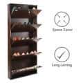 Barcelona Metallic Shoe Rack In 5 Tier - right_view