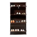 Bruges Wall Mounted Metallic Shoe Rack - front_view