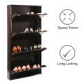 Bruges Wall Mounted Metallic Shoe Rack - right_view