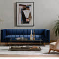 Nara Sofa- 88"-Sanford Navy - photo