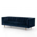 Nara Sofa- 88"-Sanford Navy - left_view