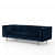 Nara Sofa- 88"-Sanford Navy - left_view