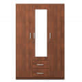 Raleigh Antique Wardrobe With Mirror - front_view