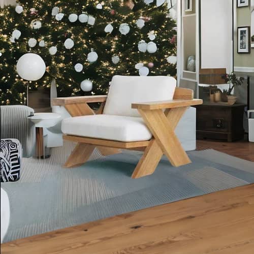Ebony York Modern Wooden Chair