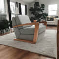 Casper Arm Chair in Grey - photo
