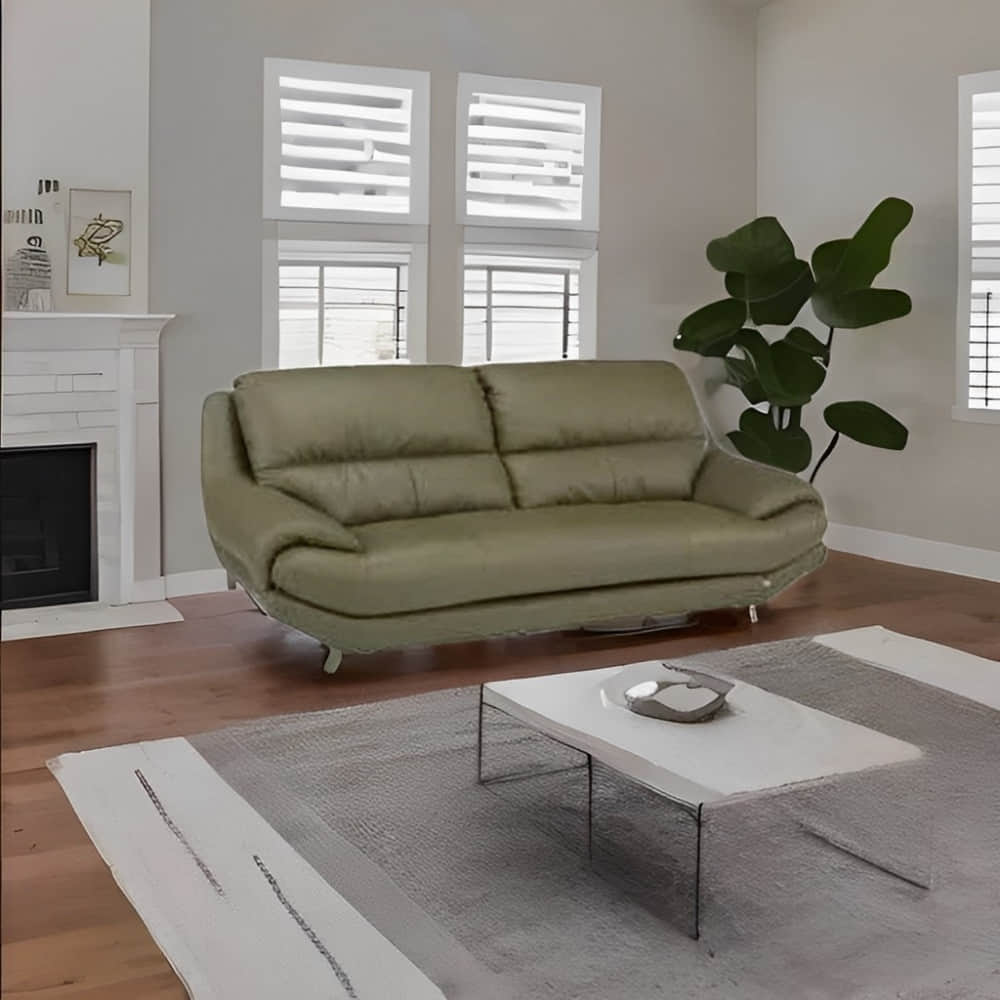 Yolo Sofa in Olive Green Color - photo