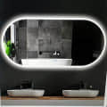 LED Makeup Backlit Oval Mirror - photo