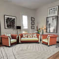 Modern 5 Seater Sofa Set (3+1+1) - photo