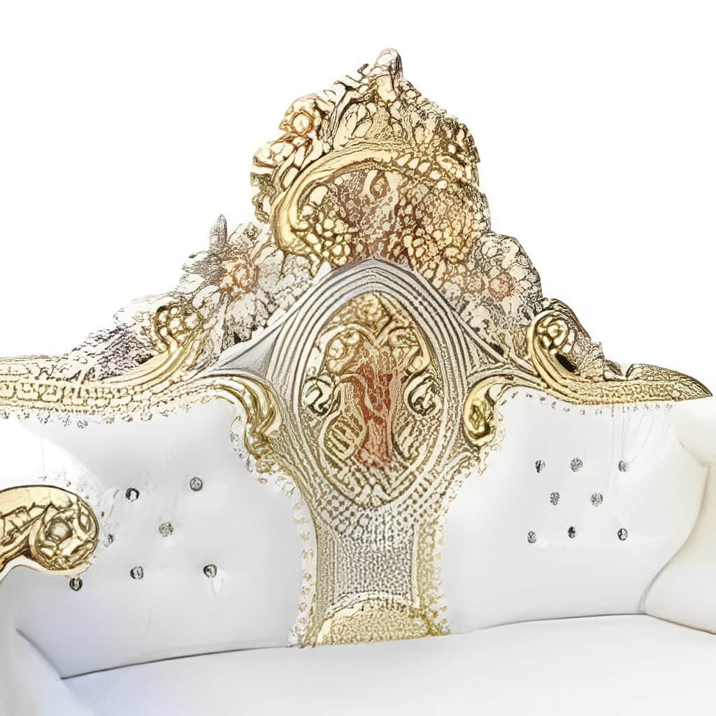 Yolo Maharaja Sofa With Deco Polish - 3 seater - top_view