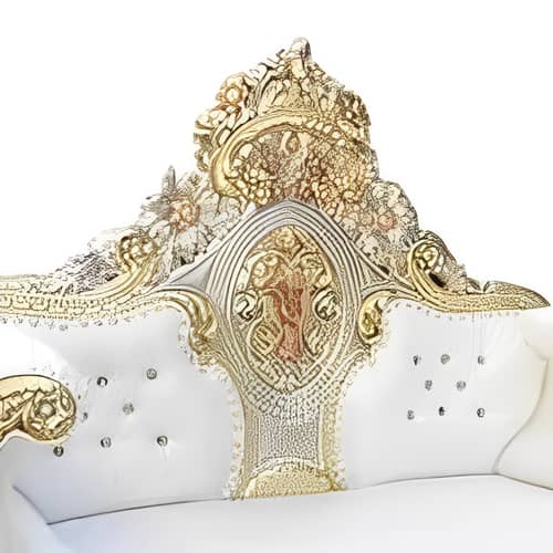 Yolo Maharaja Sofa With Deco Polish - 3 seater