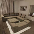 Contemporary Style L Shape Sofa - photo