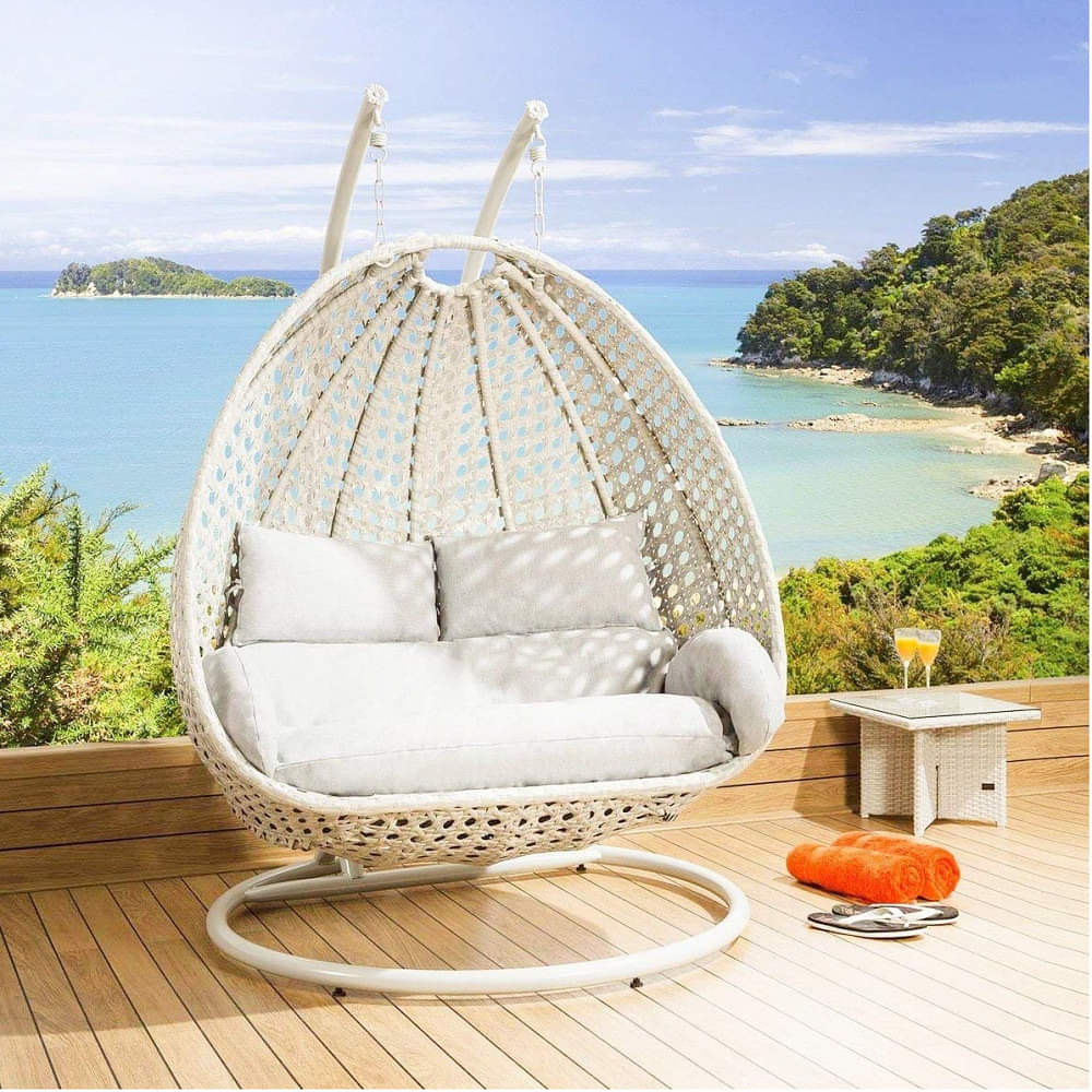 Harlem Love Seat Hanging Swing - photo