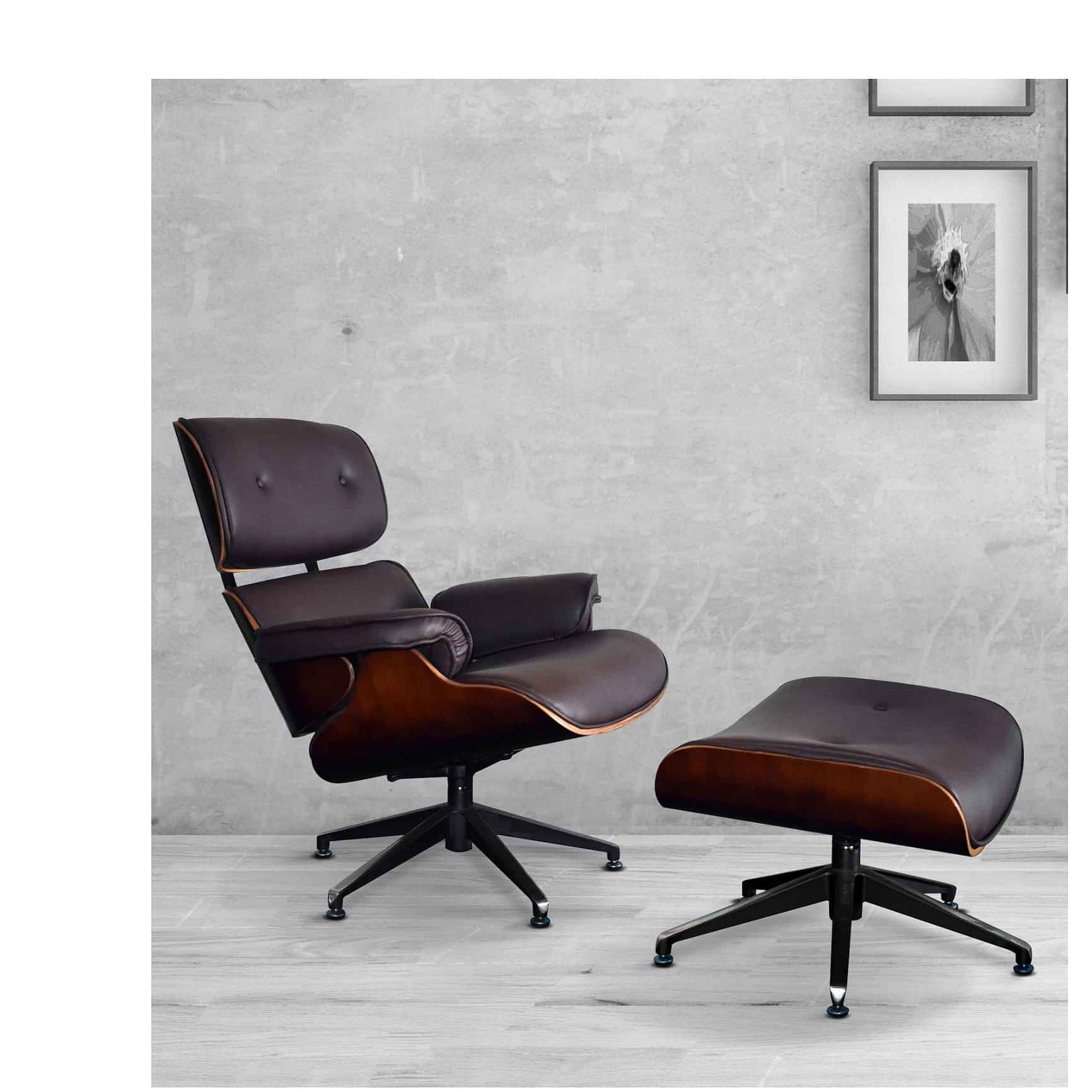 Shark Tank Iconic Chair With Foot Stool - photo