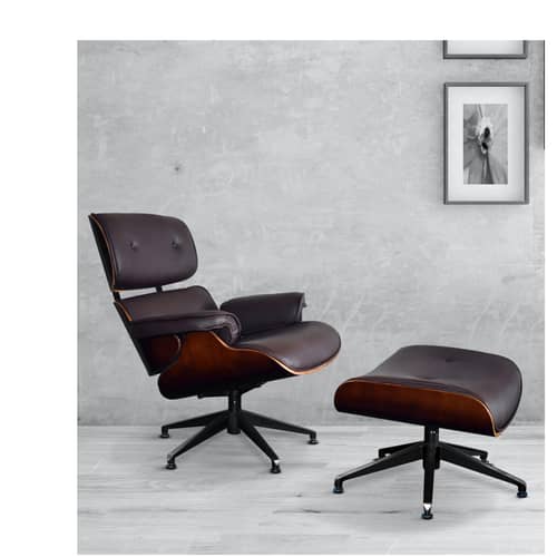 Shark Tank Iconic Chair With Foot Stool