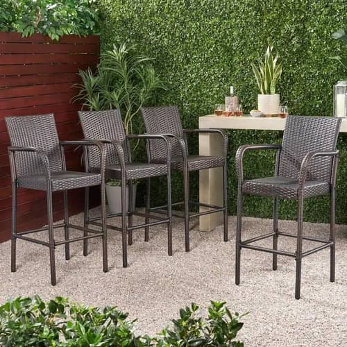 Cumbria Outdoor Garden Chair In Brown
