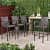 Cumbria Outdoor Garden Chair In Brown - top_view