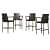 Cumbria Outdoor Garden Chair In Brown - left_view