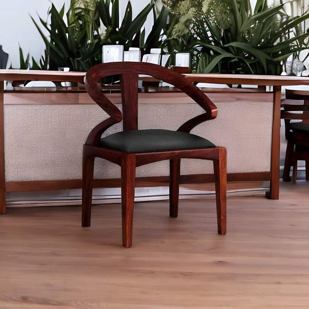 Lisa Wooden Arm Chair - photo