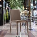 PU Leather cafe chair - photo